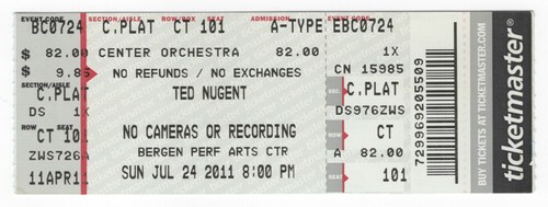 Ted nugent 11 englewood - ted, 7/24/11